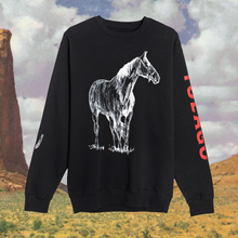 Load image into Gallery viewer, Big Horse Crewneck | Black