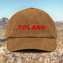 Load image into Gallery viewer, Tolago Dive Bar Corduroy Cap | Tan