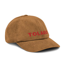 Load image into Gallery viewer, Tolago Dive Bar Corduroy Cap | Tan