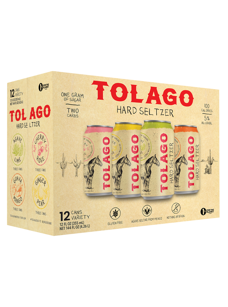 Tolago Variety Pack Hard Seltzer 12pk 12oz Can – BevMo!